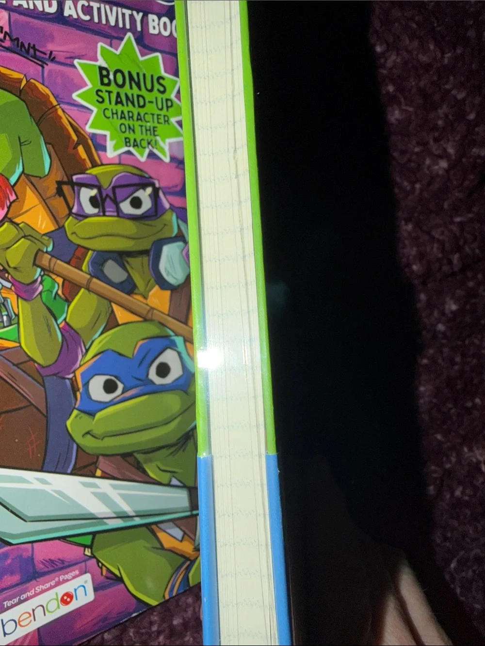 Nickelodeon Teenage Mutant Ninja Turtles Activity & Coloring Bundle, Journal NEW